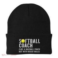 Softball Softball Dad Softball Coach Beanie thumb 0