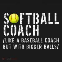 Softball Softball Dad Softball Coach Polo thumb 3