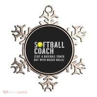 Softball Softball Dad Softball Coach Ornament thumb 0