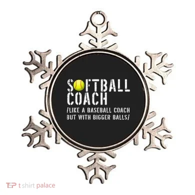 Softball Softball Dad Softball Coach Ornament