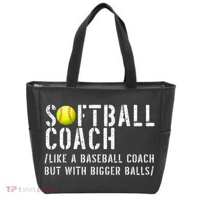Softball Softball Dad Softball Coach Tote Bag