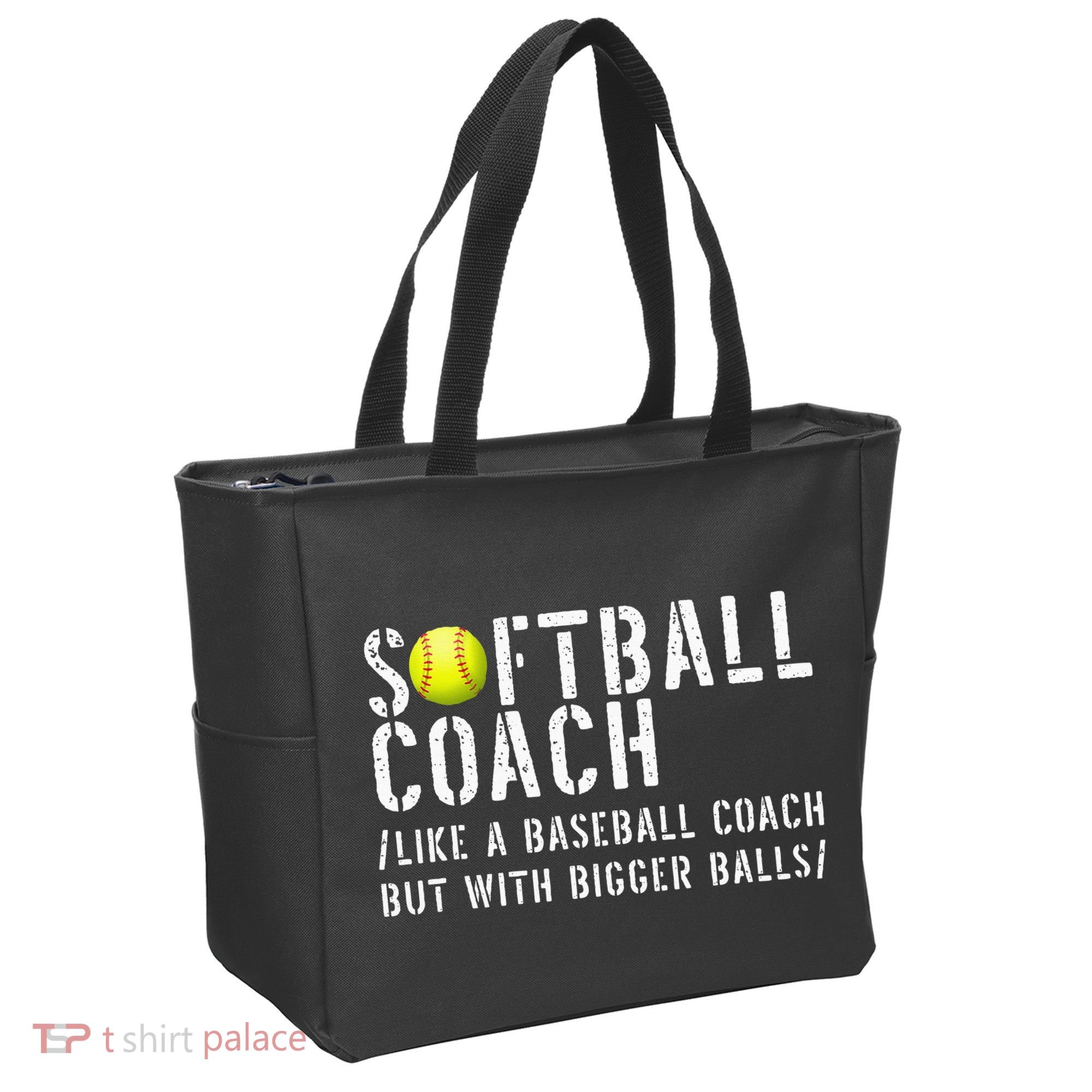 Softball Softball Dad Softball Coach Tote Bag