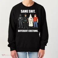 Same Shit Different Costume Anti ICE Women's Sweatshirt thumb 0