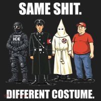 Same Shit Different Costume Anti ICE Women's Sweatshirt thumb 2