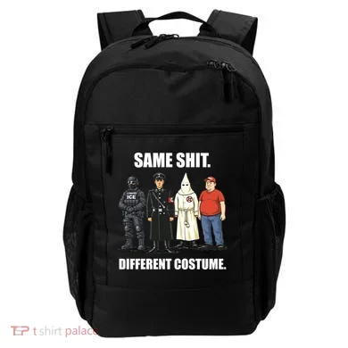 Same Shit Different Costume Anti ICE Backpack
