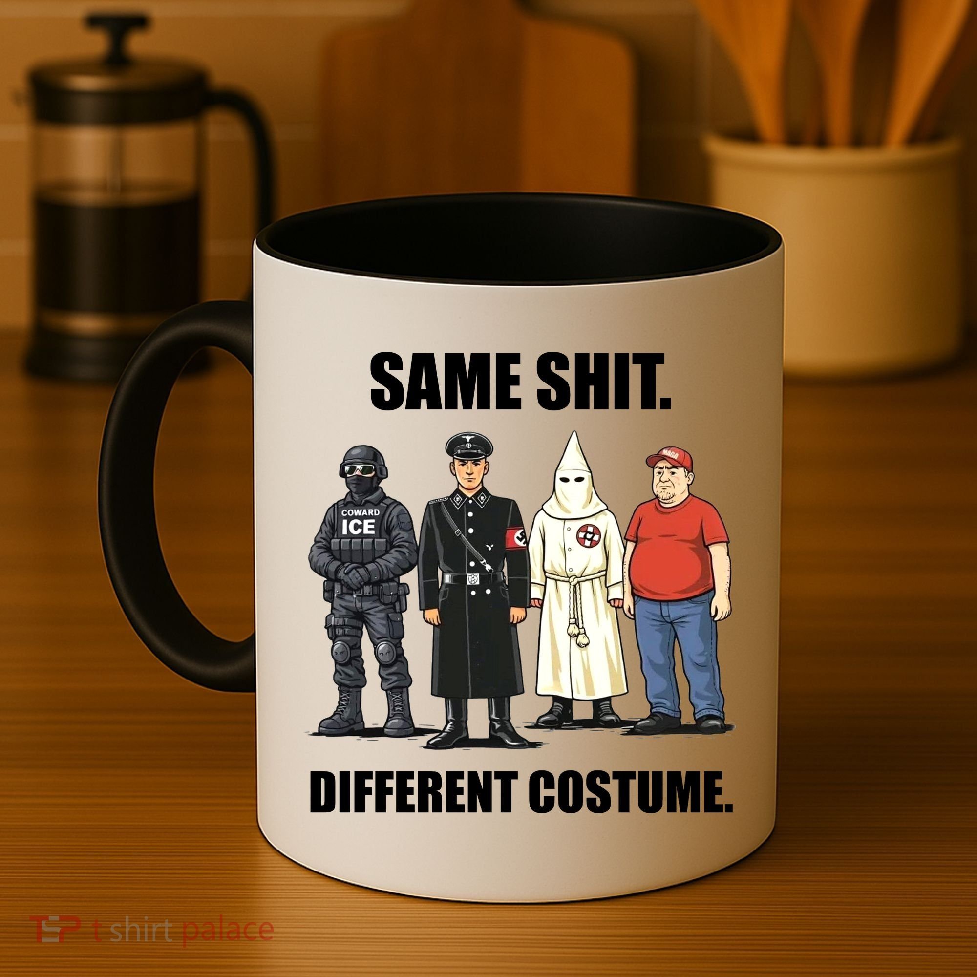 Same Shit Different Costume Anti ICE Coffee Mug
