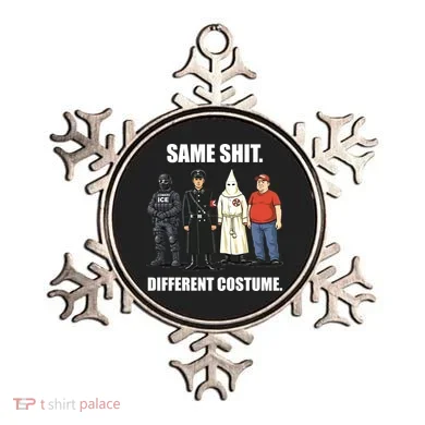 Same Shit Different Costume Anti ICE Ornament