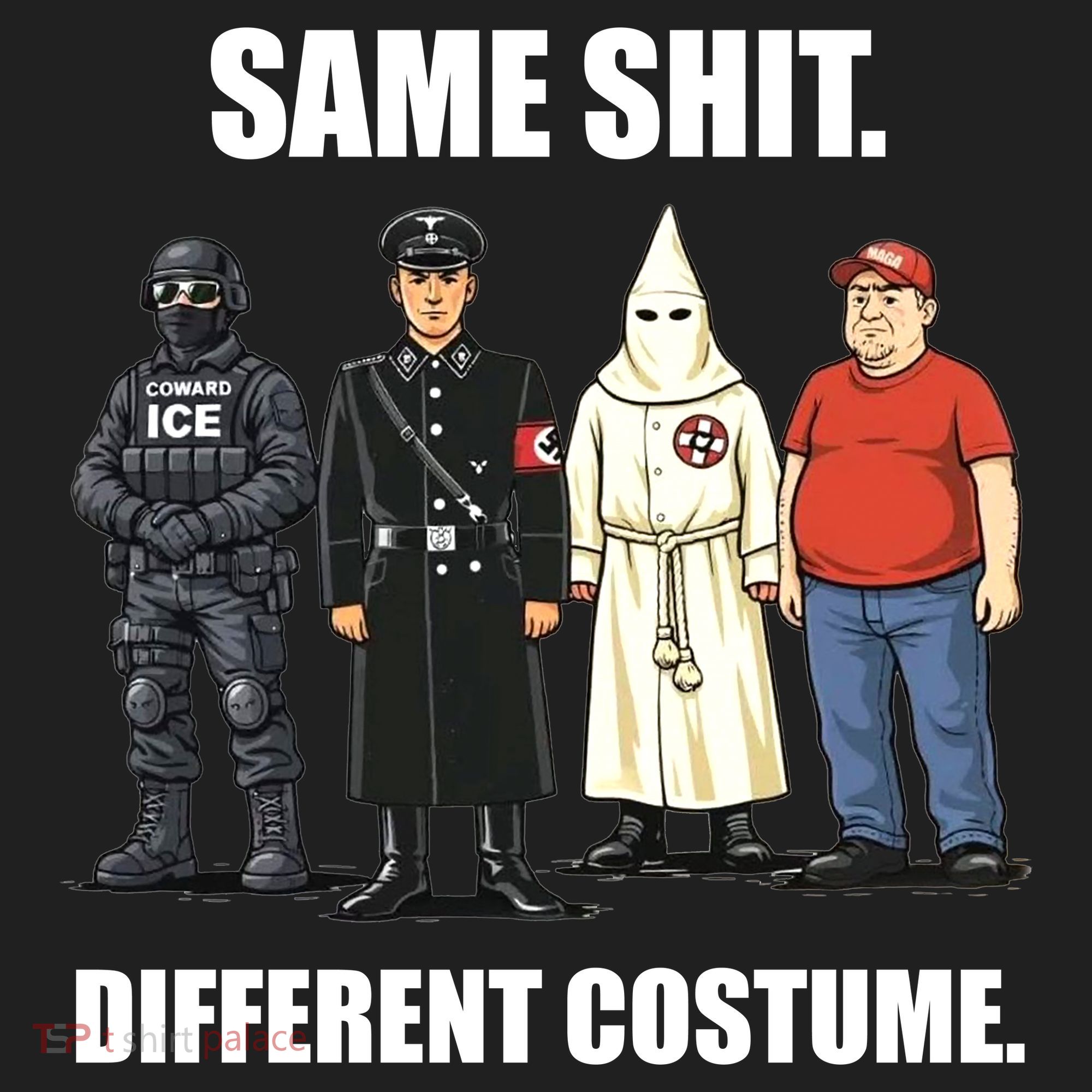 Same Shit Different Costume Anti ICE Hat