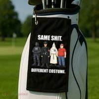 Same Shit Different Costume Anti ICE Golf Towel thumb 2