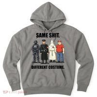 Same Shit Different Costume Anti ICE Hoodie thumb 0