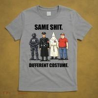 Same Shit Different Costume Anti ICE T-Shirt thumb 5