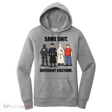 Same Shit Different Costume Anti ICE Women's Hoodie