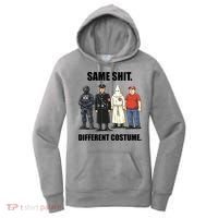 Same Shit Different Costume Anti ICE Women's Hoodie thumb 0