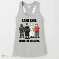 Same Shit Different Costume Anti ICE Women's Tank Top thumb 0