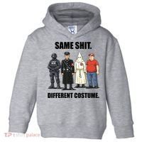 Same Shit Different Costume Anti ICE Toddler Hoodie thumb 0