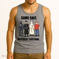 Same Shit Different Costume Anti ICE Tank Top thumb 3
