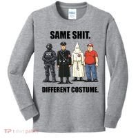 Same Shit Different Costume Anti ICE Kids Long Sleeve Shirt thumb 0