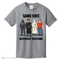 Same Shit Different Costume Anti ICE Kids T-Shirt thumb 0