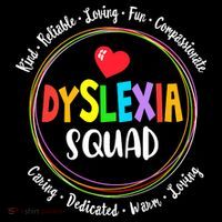 School Support Dyslexia Squad Awareness Month Teacher Women's Hoodie thumb 2