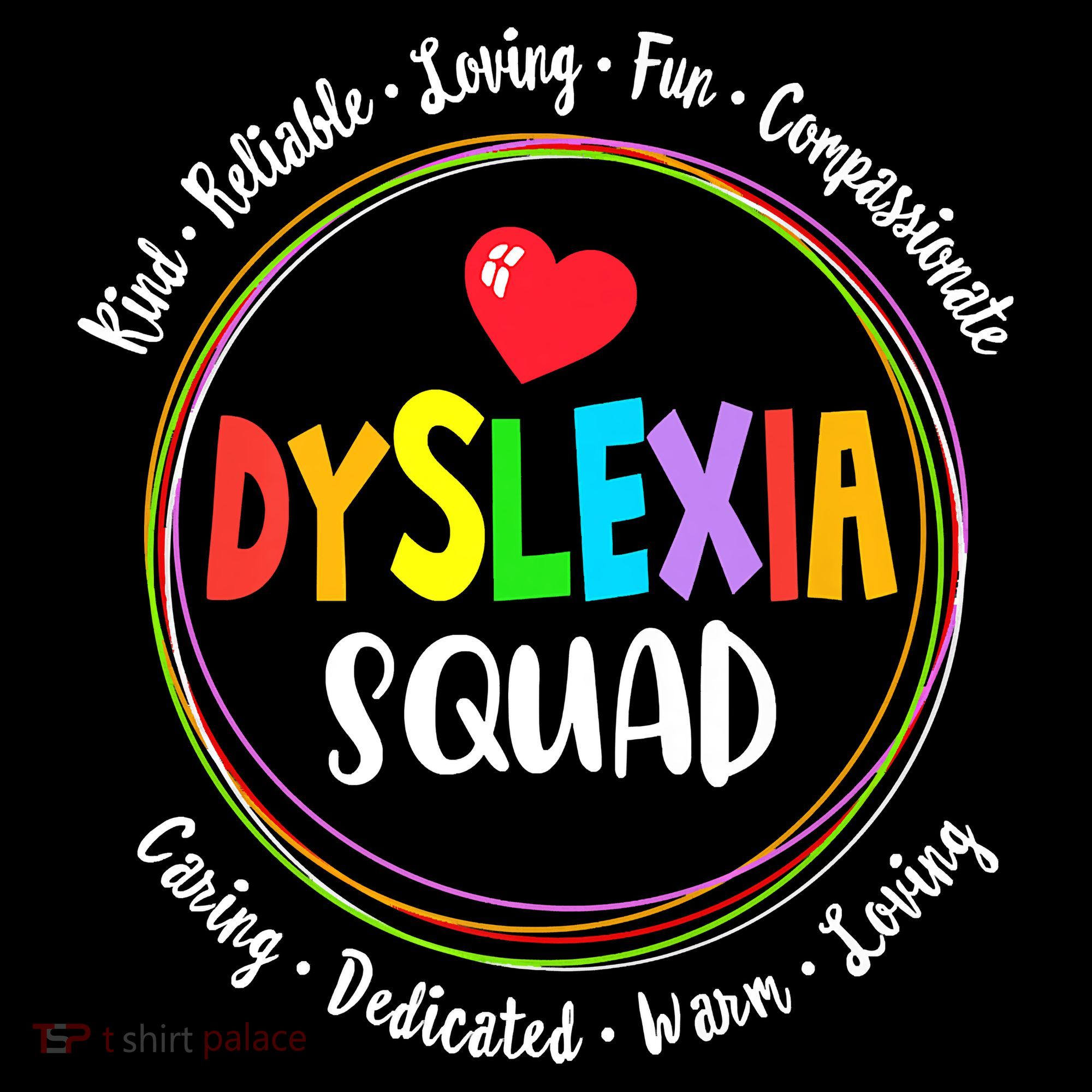 School Support Dyslexia Squad Awareness Month Teacher Visor