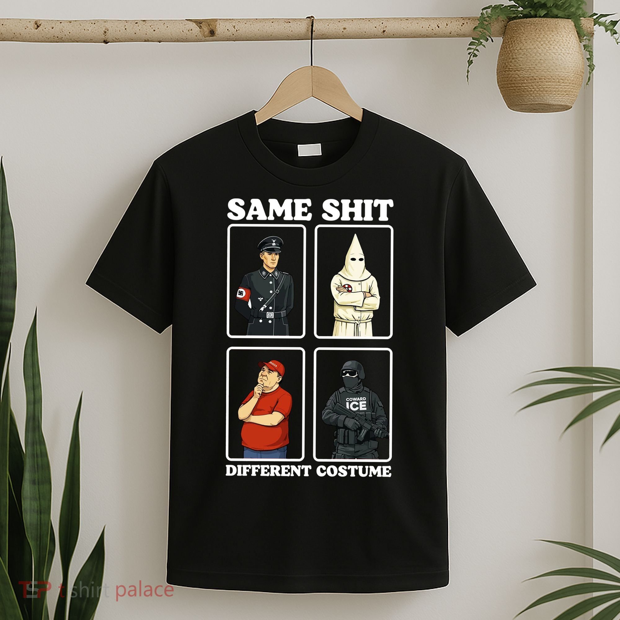 Same Shit Different Costume Funny Political Politics T-Shirt