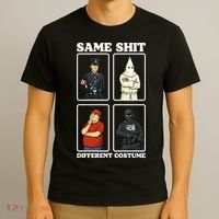 Same Shit Different Costume Funny Political Politics T-Shirt thumb 3