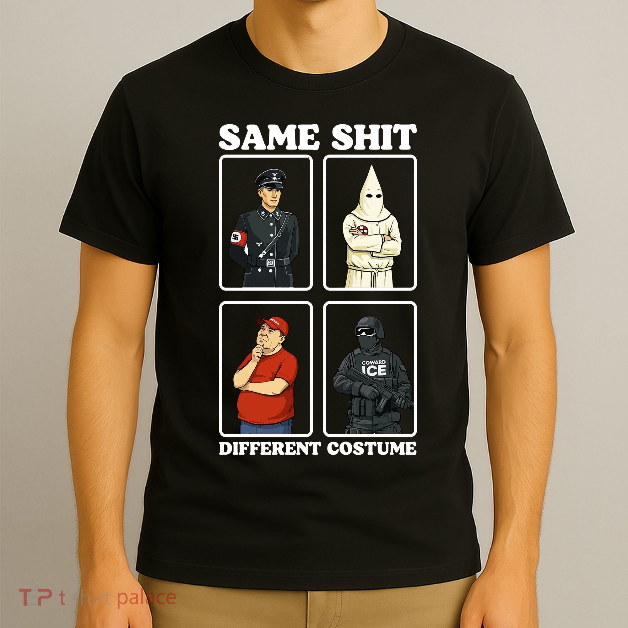 Same Shit Different Costume Funny Political Politics T-Shirt