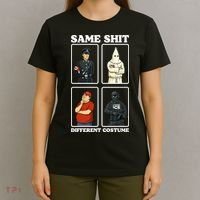 Same Shit Different Costume Funny Political Politics T-Shirt thumb 4