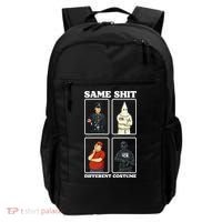 Same Shit Different Costume Funny Political Politics Backpack thumb 0