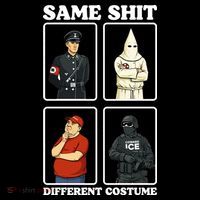 Same Shit Different Costume Funny Political Politics Women's Hoodie thumb 2