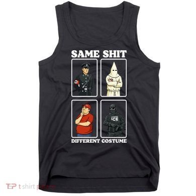 Same Shit Different Costume Funny Political Politics Tank Top