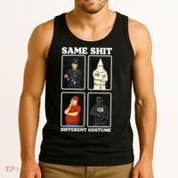 Same Shit Different Costume Funny Political Politics Tank Top thumb 3