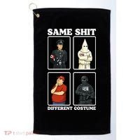 Same Shit Different Costume Funny Political Politics Golf Towel thumb 0