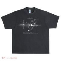 Solar Systems Diagram Astronomy Lover Astronomer Space Urban Oversized Heavyweight T-Shirt thumb 0