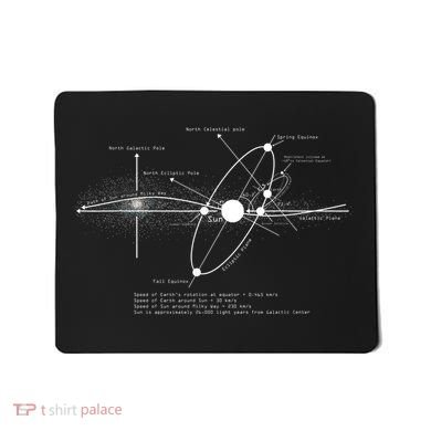 Solar Systems Diagram Astronomy Lover Astronomer Space Mousepad