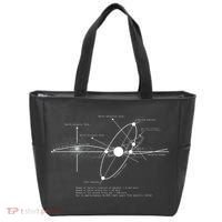 Solar Systems Diagram Astronomy Lover Astronomer Space Tote Bag thumb 0