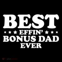 Stepdad Step Dad Best Effin Bonus Dad Ever Fathers Day Cute Gift Ornament thumb 1
