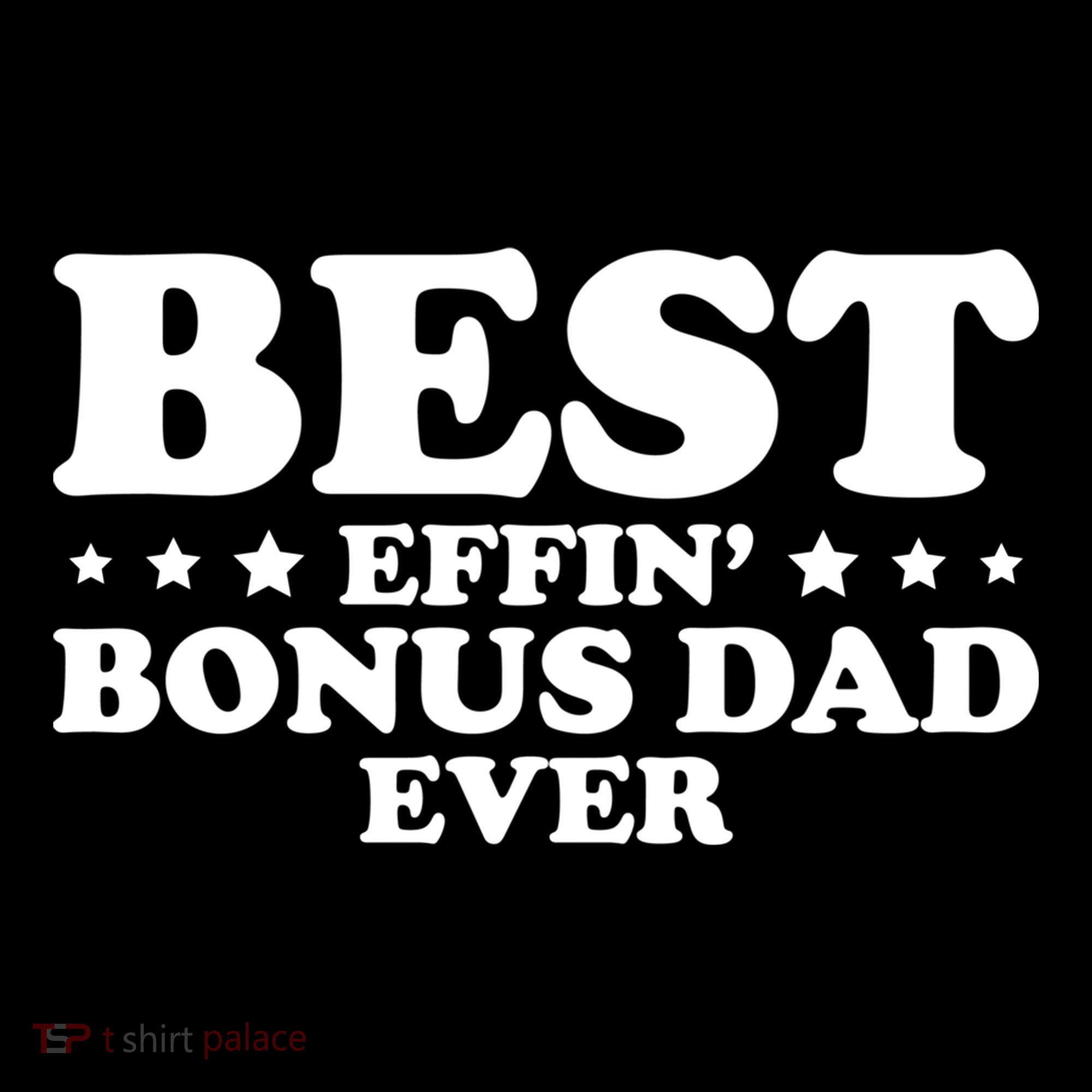 Stepdad Step Dad Best Effin Bonus Dad Ever Fathers Day Cute Gift Ornament