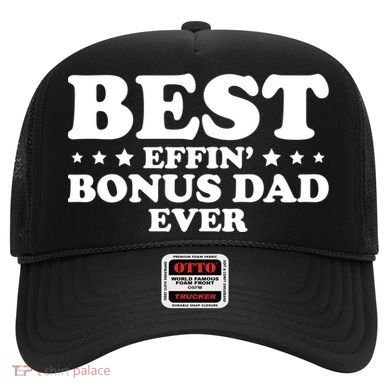 Stepdad Step Dad Best Effin Bonus Dad Ever Fathers Day Cute Gift Hat