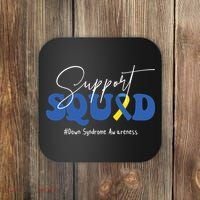 Support Squad Down Syndrome Awareness Month Coaster thumb 0