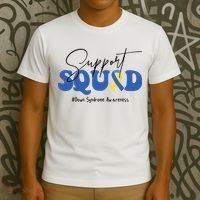 Support Squad Down Syndrome Awareness Month T-Shirt thumb 3