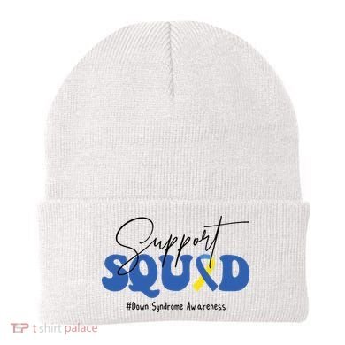 Support Squad Down Syndrome Awareness Month Beanie