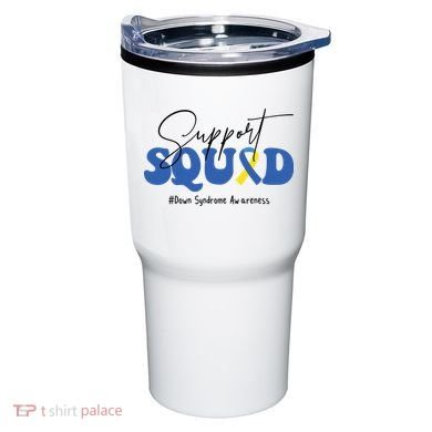 Support Squad Down Syndrome Awareness Month Tumbler