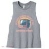 Sql Security Data Dbms Database Administrator Women's Racerback Cropped Tank
