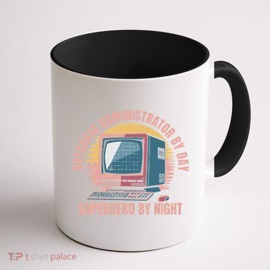 Sql Security Data Dbms Database Administrator Coffee Mug back