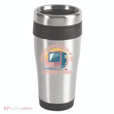 Sql Security Data Dbms Database Administrator 16oz Travel Tumbler