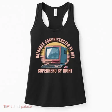 Sql Security Data Dbms Database Administrator Women's Tank Top