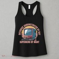 Sql Security Data Dbms Database Administrator Women's Tank Top thumb 3