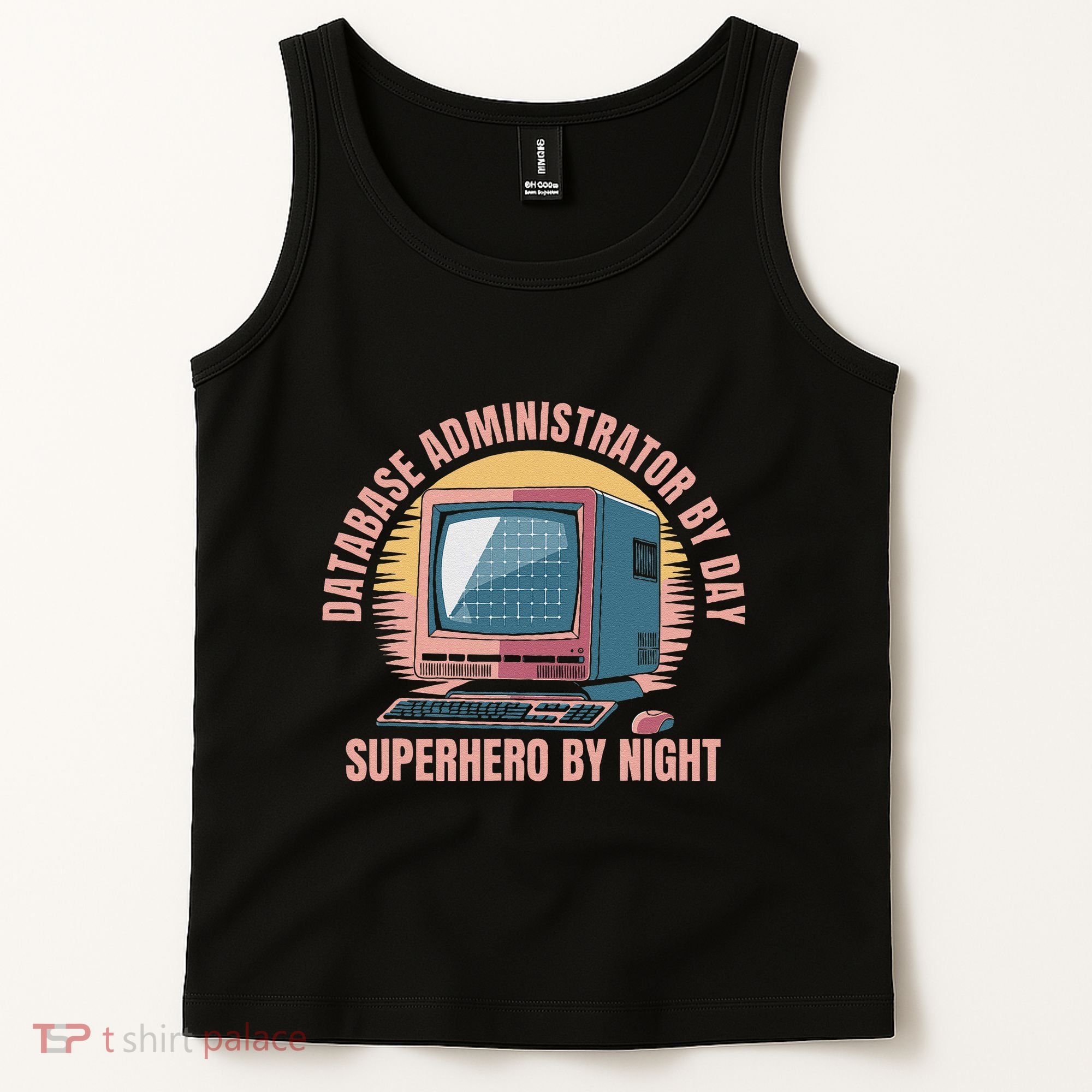Sql Security Data Dbms Database Administrator Tank Top