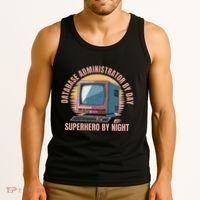 Sql Security Data Dbms Database Administrator Tank Top thumb 3